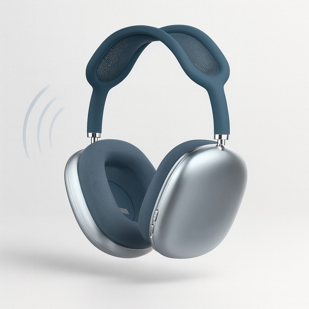 Wireless Noise Cancelling Headphones Over Ear Bluetooth Deep Bass — product view 6
