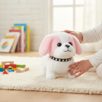 Robot Dog Toy Interactive Walking Barking Plush Puppy Battery Operated — product view 8