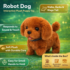 Robot Dog Toy Interactive Walking Barking Plush Puppy Kids — product view 7