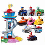 Toy Car Playset Kids Slide Tower Multi Level Activity Set — product view 5