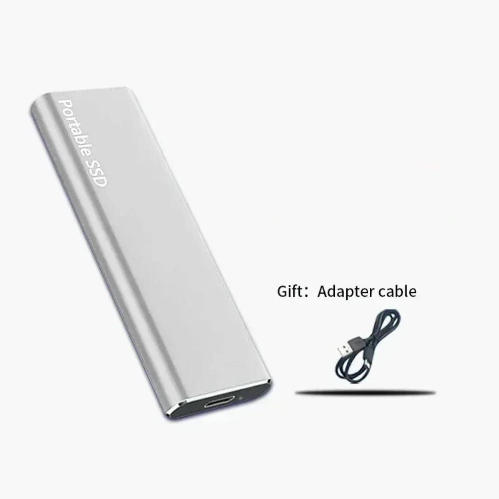 Portable SSD External Hard Drive USB 3.2 Fast Backup Storage — product view 2