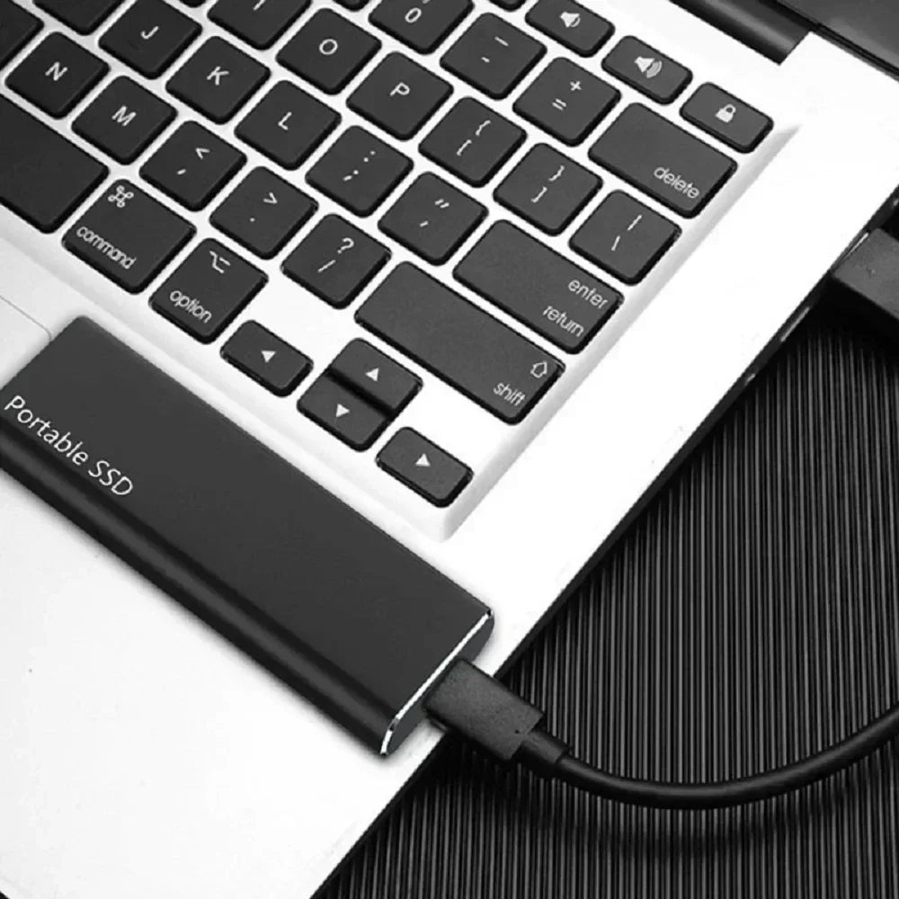 Portable SSD External Hard Drive USB 3.2 Fast Backup Storage — product view 4