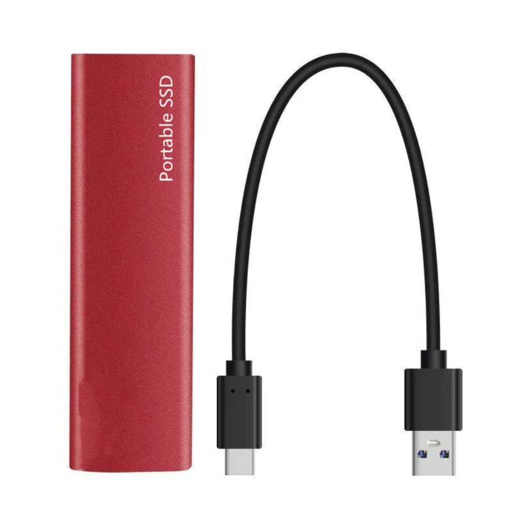 Portable SSD External Hard Drive USB 3.2 Fast Backup Storage — product view 6