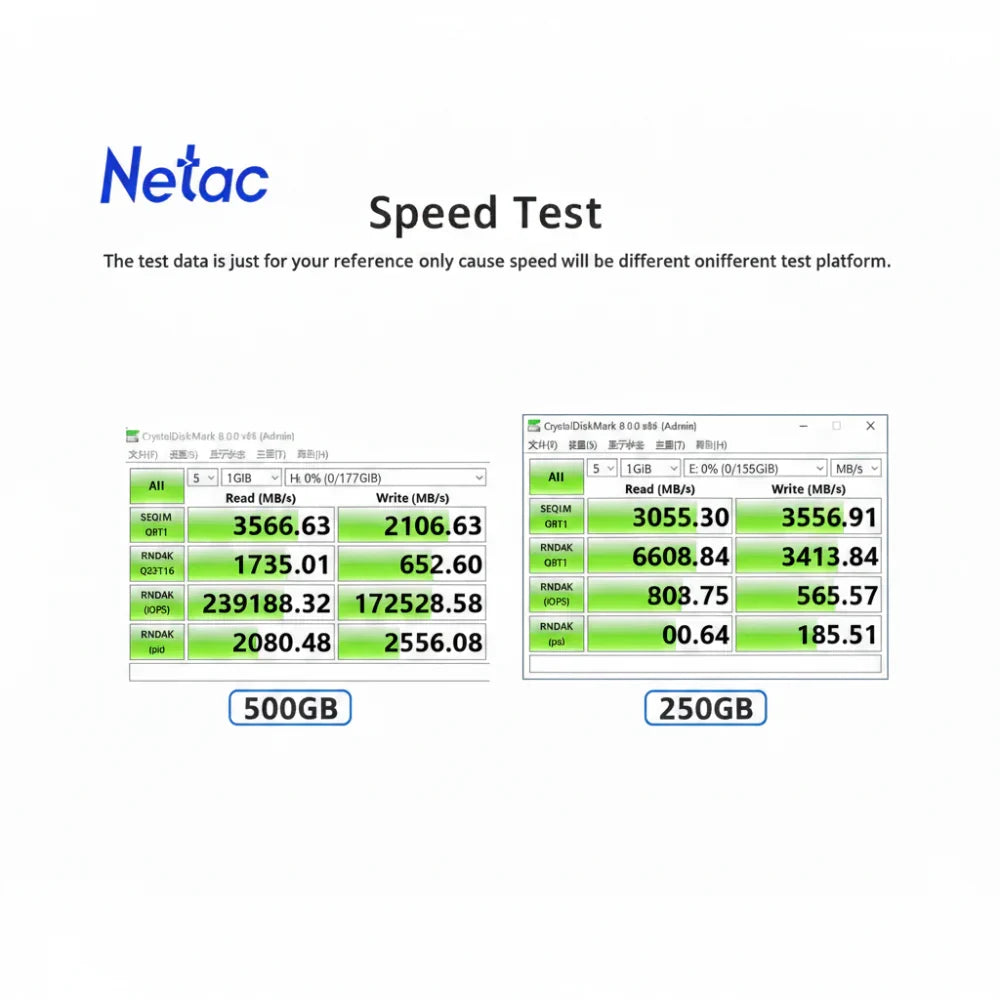 Portable SSD External NVMe M.2 2280 PCIe 3.0 High Speed Storage — product view 2
