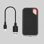 Portable SSD External Solid State Drive USB-C Slim Backup Storage — product view 1