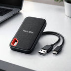 Portable SSD External Solid State Drive USB-C Slim Backup Storage — product view 5