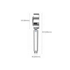 Handheld Shower Head Hose Filtered Self Cleaning Adjustable Metal Round — product view 2