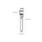 Handheld Shower Head Hose Filtered Self Cleaning Adjustable Metal Round — product view 7
