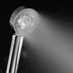 Handheld Shower Head Hose Filtered Self Cleaning Adjustable Metal Round — product view 10