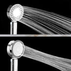 Handheld Shower Head Hose Filtered Self Cleaning Adjustable Metal Round — product view 15
