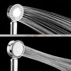 Handheld Shower Head Hose Filtered Self Cleaning Adjustable Metal Round — product view 16