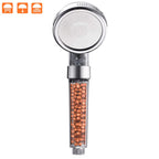 Rainfall Shower Head Ceiling Mounted Round Adjustable Spray Hose — product view 1