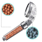 Rainfall Shower Head Ceiling Mounted Round Adjustable Spray Hose — product view 25