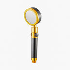 Handheld Shower Head Hose Adjustable Black Metal Rain Spray — product view 8