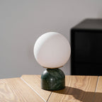 Marble Table Lamp Modern Globe Bedside Minimalist Bedroom — product view 19