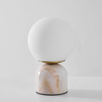 Marble Table Lamp Modern Globe Bedside Minimalist Bedroom — product view 37