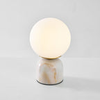Marble Table Lamp Modern Globe Bedside Minimalist Bedroom — product view 40