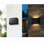 Solar Outdoor Wall Lights LED Waterproof IP65 Black Exterior Lamp — product view 7
