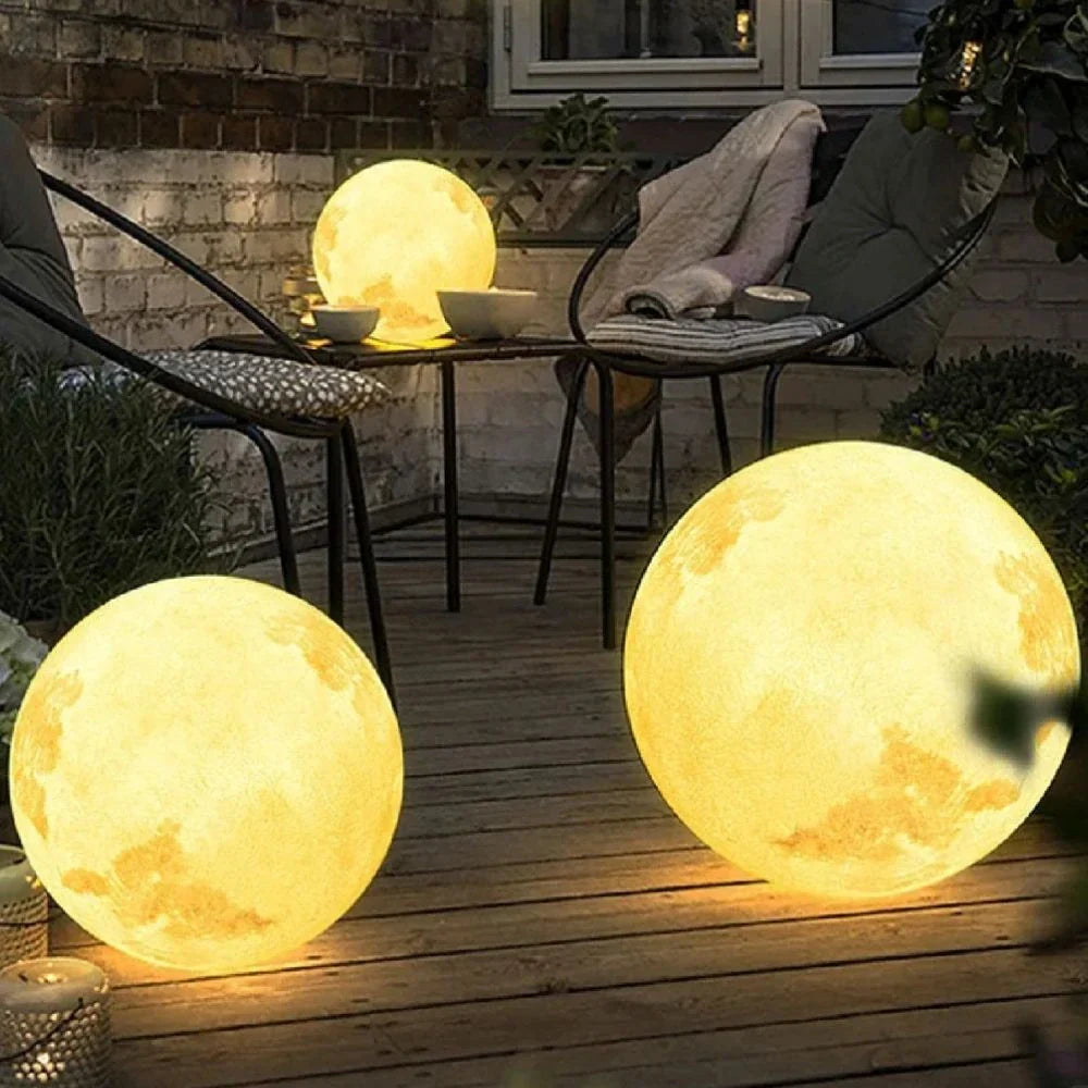 Moon Garden Light Solar Waterproof Outdoor Decorative Patio Lamp — product view 6