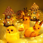 Solar Garden Light Whimsical Animal Statue Outdoor Decor Waterproof — product view 2