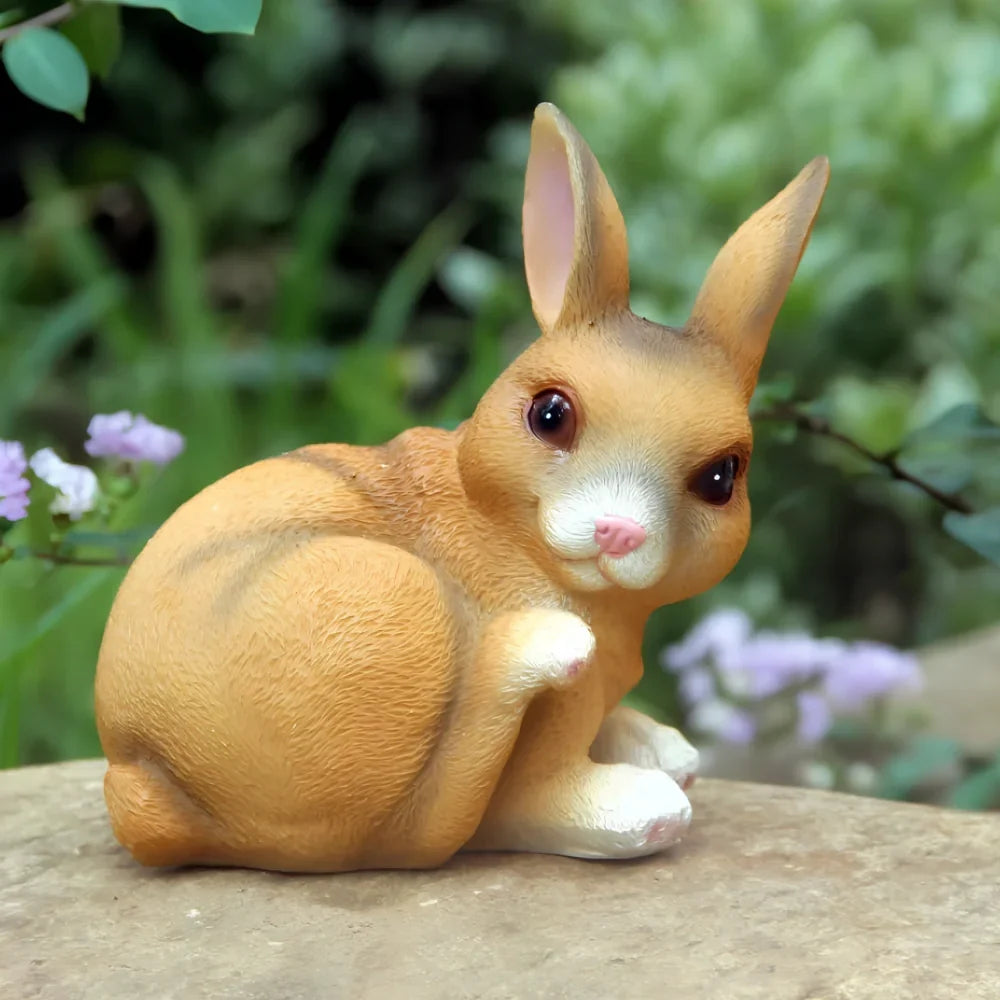 Solar Garden Light Whimsical Animal Statue Outdoor Decor Waterproof — product view 6