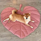 Dog Bed Leaf Shape Cotton Polyester Comfortable Mat — product view 7