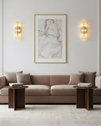 Luminous Glacium LED Wall Light with Crystalline Glow — product view 2