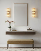 Luminous Glacium LED Wall Light with Crystalline Glow — product view 9