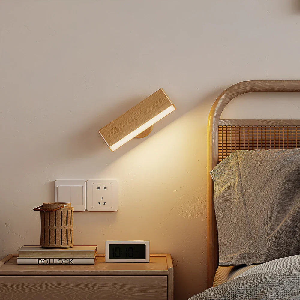Wireless Indoor 360° Rotatable Wall Light with Touch Control and Easy to Stick — product view 6