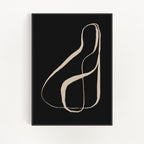 Aesthetic Calligraphy Wall Art 4 Piece - Home Interior Decor Set — product view 1