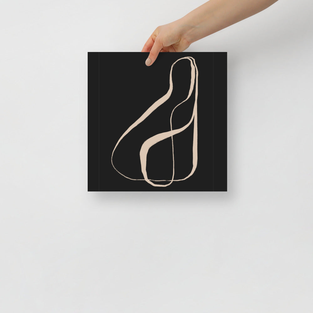 Aesthetic Calligraphy Wall Art 4 Piece - Home Interior Decor Set — product view 3