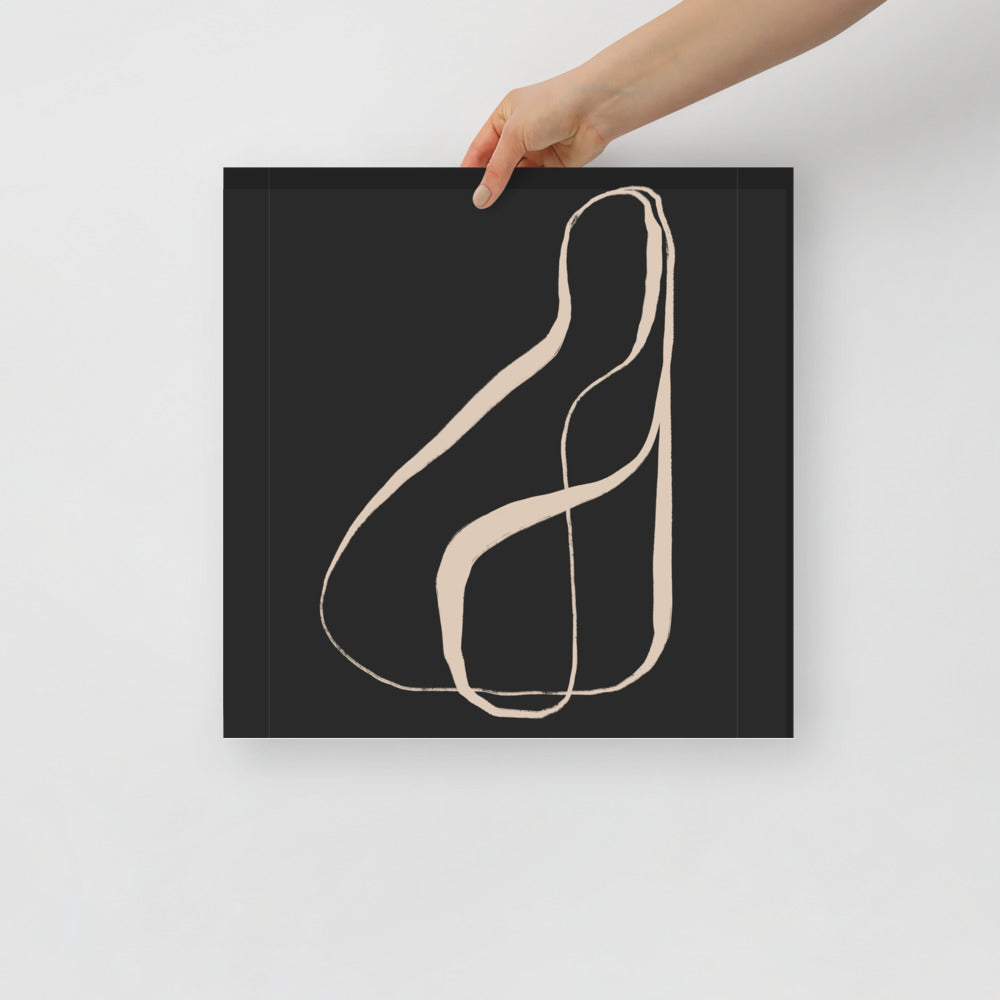 Aesthetic Calligraphy Wall Art 4 Piece - Home Interior Decor Set — product view 7