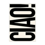 Decorative Italian Ciao Artwork Wall Art for Living Space — product view 7