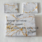Stylish Quilt Bedroom Cover Set - Wrinkle and Fade-Free Beddings — product view 7