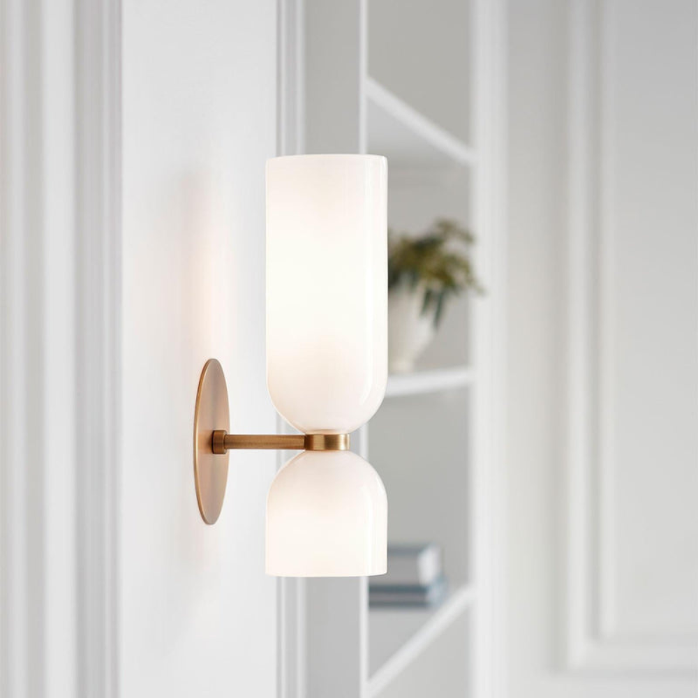 Versatile Sleek Rounded Bedroom LED Wall Lamp - Elegant Wall Sconce — product view 1