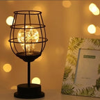 Nostalgic Cave Glow Retro Hollow Table Lamps — product view 1