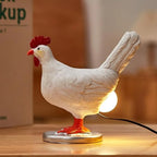 Decorative Chicken-Shaped Table Lamp - Ideal for Desks, Bedside Tables, or Display Shelves — product view 1