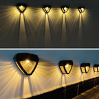 Classic Egyptian Solar Wall Lamp - Outdoor Waterproof LED Garden Light — product view 1