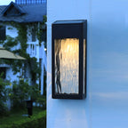 Smart Solar Powered Outdoor Wall Lamp with LED Sensor — product view 4