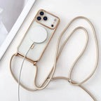 Modern Adjustable Phone Case Lanyard with MagSafe Clear Cover — product view 5