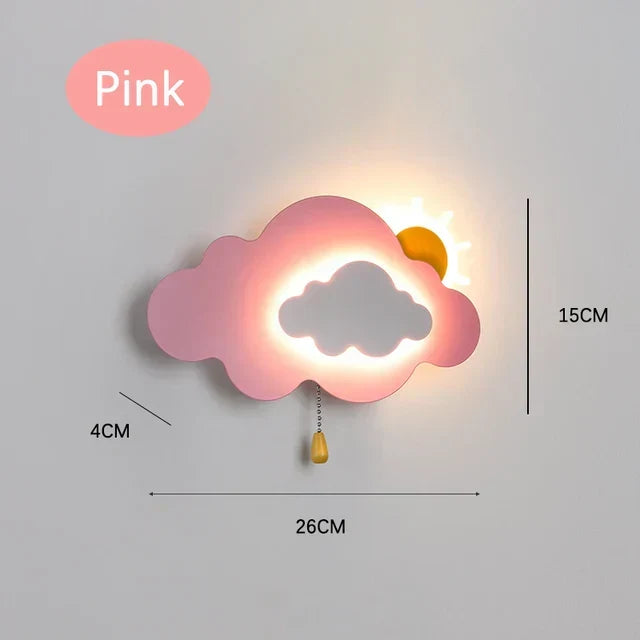 Creative Kids Room Wall Lamp - Soft Glow Design — product view 6