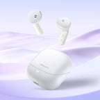 Crystal Clear Bluetooth Semi-Open Wireless Headphones — product view 1