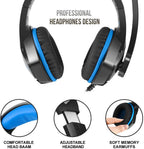 Immersive Stereo Gaming Headset with Surround Sound Mic for PS4 Xbox PC — product view 11