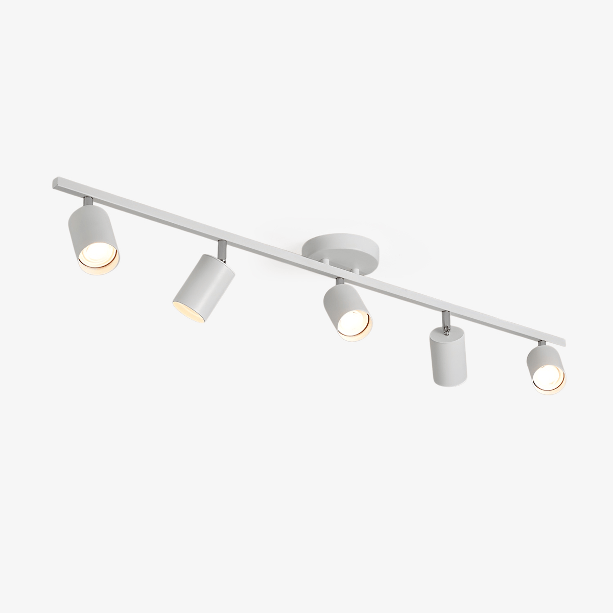Functionality Sleek Golden Ceiling Light with Adjustable Spotlight Heads — product view 15