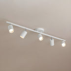 Functionality Sleek Golden Ceiling Light with Adjustable Spotlight Heads — product view 19