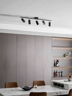 Functionality Sleek Golden Ceiling Light with Adjustable Spotlight Heads — product view 25