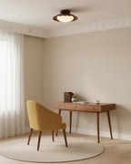 Classic Atmospheric Soft Clouds Ceiling Light in Unique Scalloped Design — product view 5