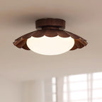 Classic Atmospheric Soft Clouds Ceiling Light in Unique Scalloped Design — product view 21