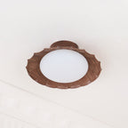 Classic Atmospheric Soft Clouds Ceiling Light in Unique Scalloped Design — product view 27