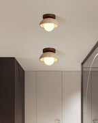 Contemporary Indoor Stone Opal Glass Ceiling Light for Elegant Home Interior — product view 6